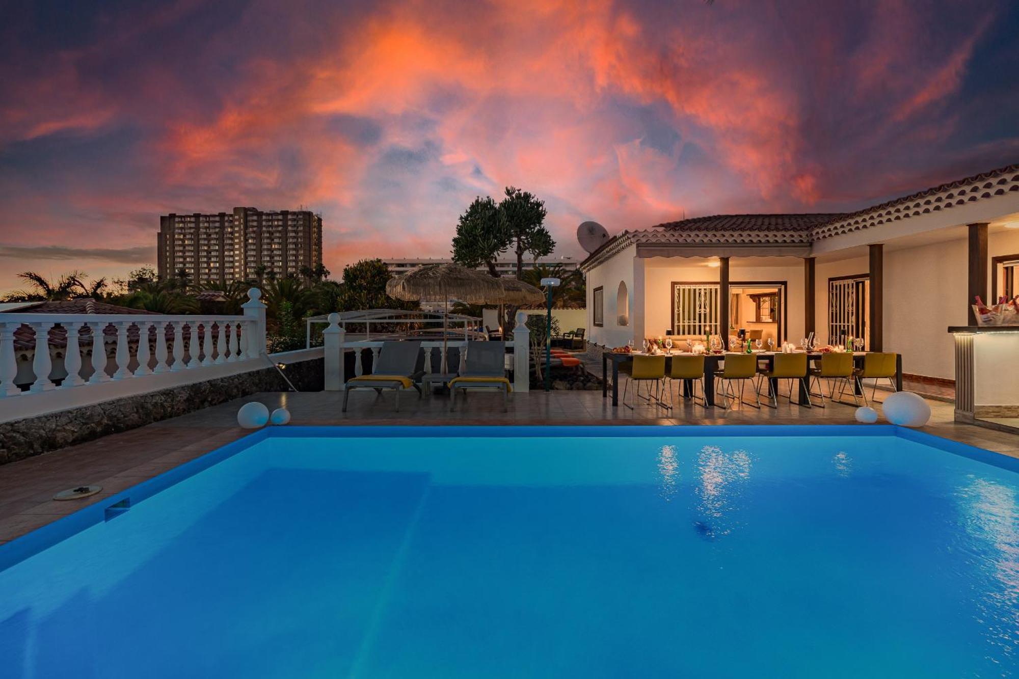 Villa 4Bed Private Pool En Los Cristianos Los Cristianos  Exterior photo